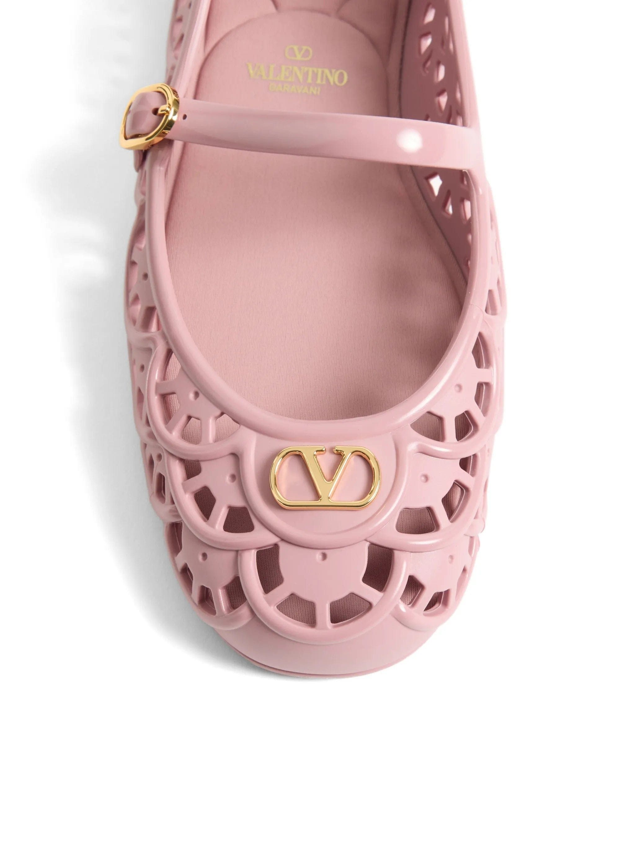 Valentino Garavani Ondette scalloped ballet flats