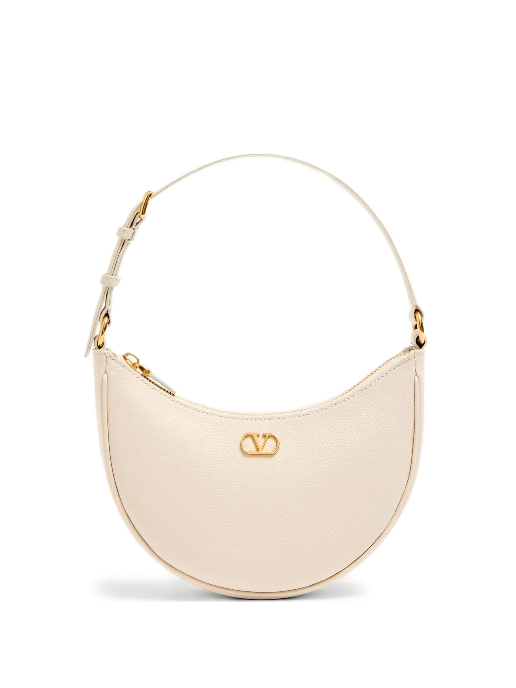 Valentino Garavani Hobo logo zip mini shoulder bag