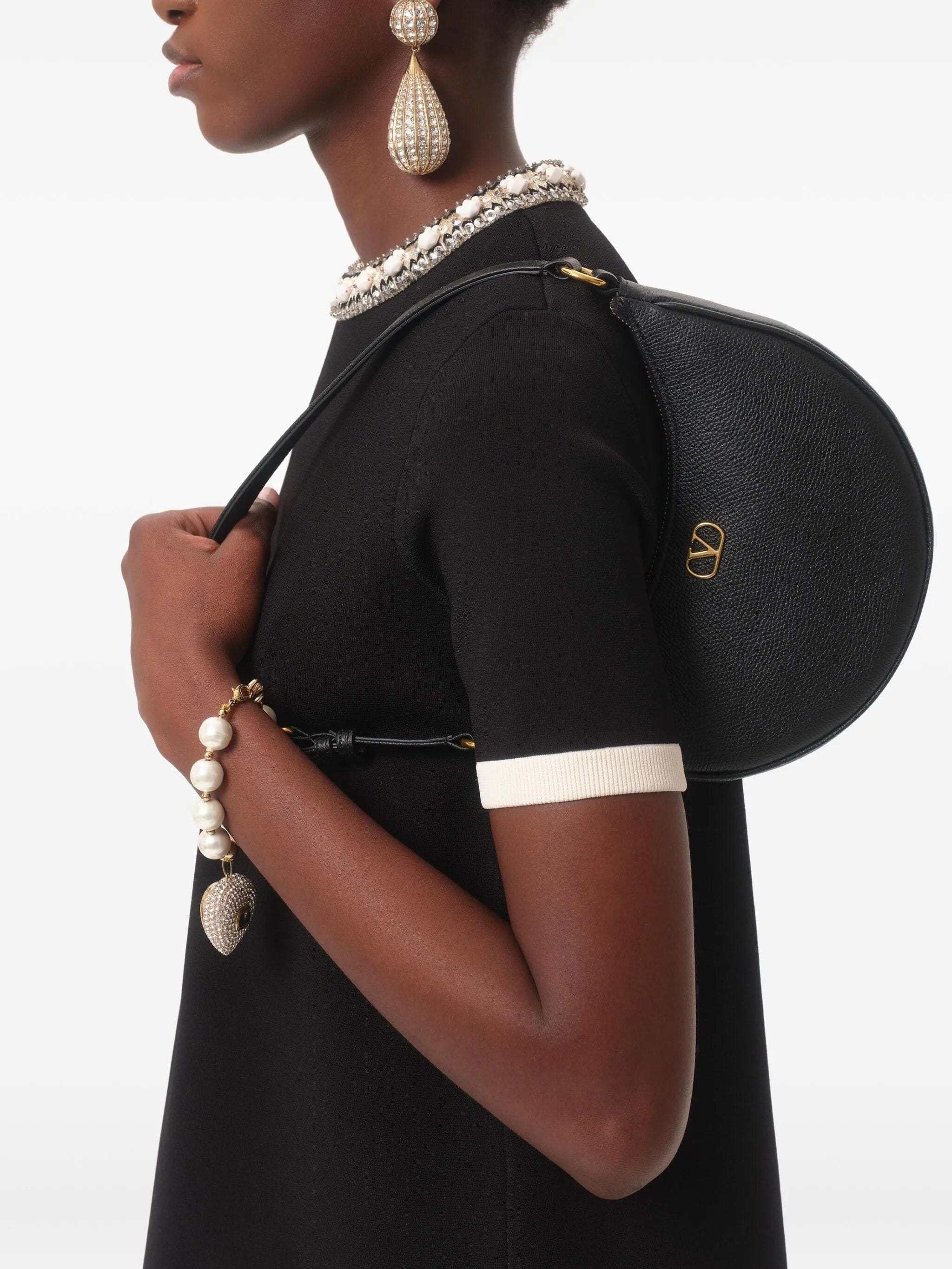 Valentino Garavani mini Hobo logo shoulder bag