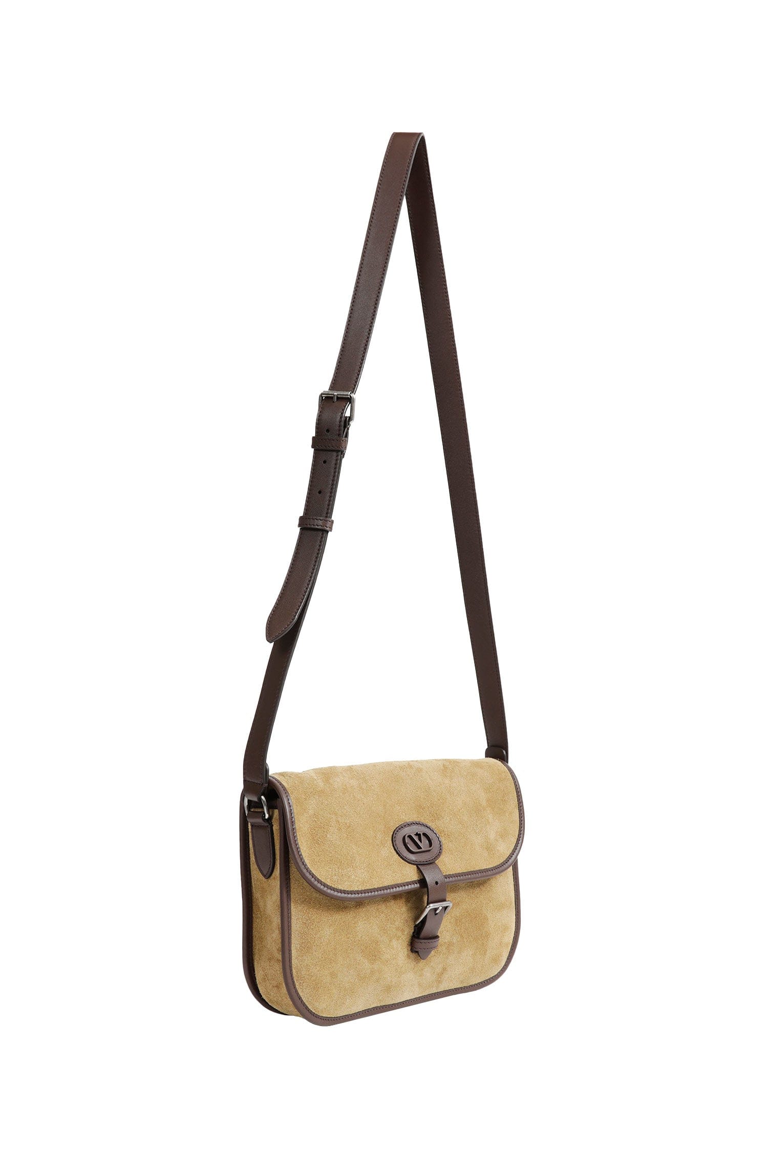 Valentino Garavani Antibes Suede Shoulder Bag