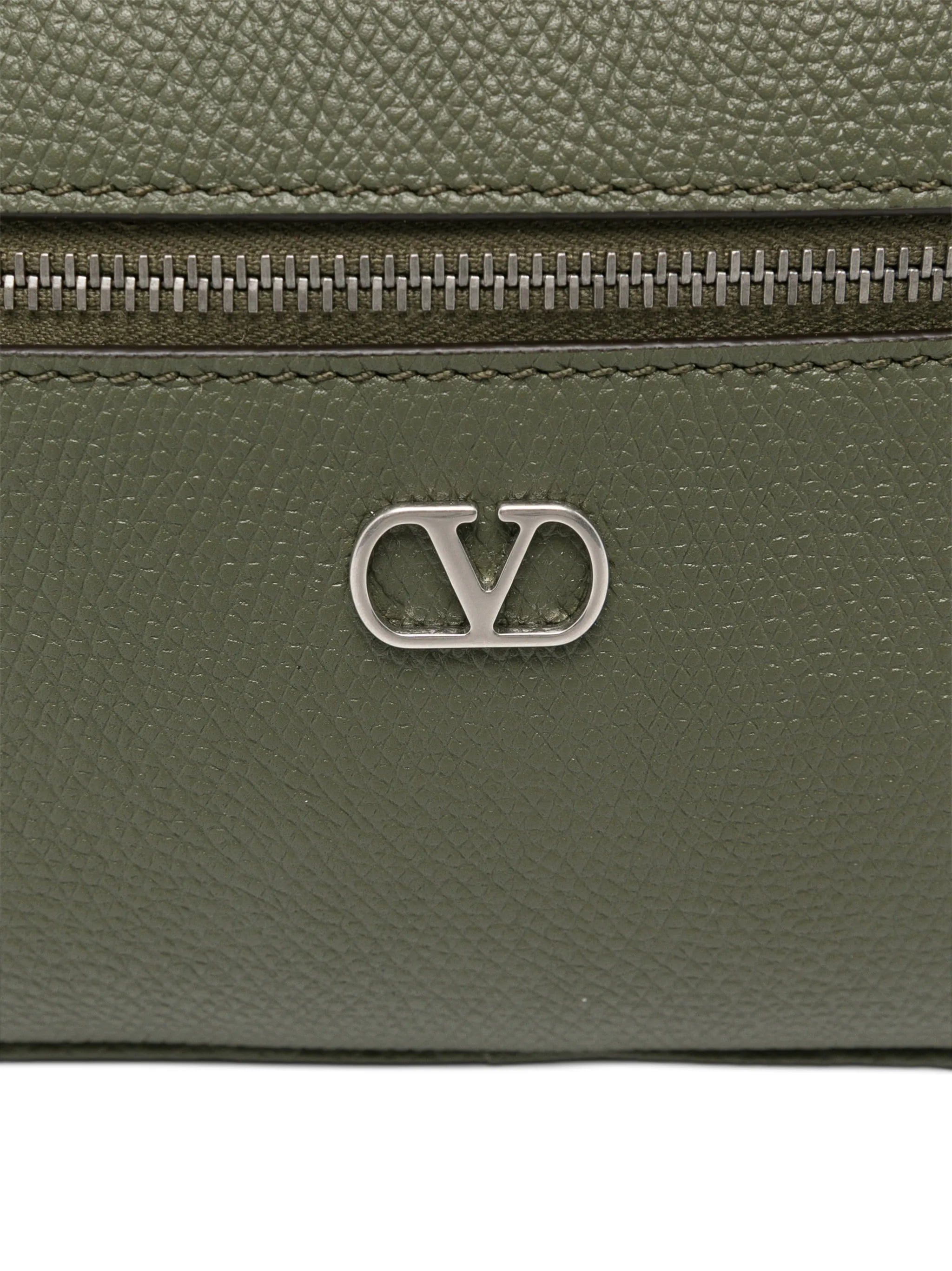Valentino Garavani VLogo Signature leather shoulder bag