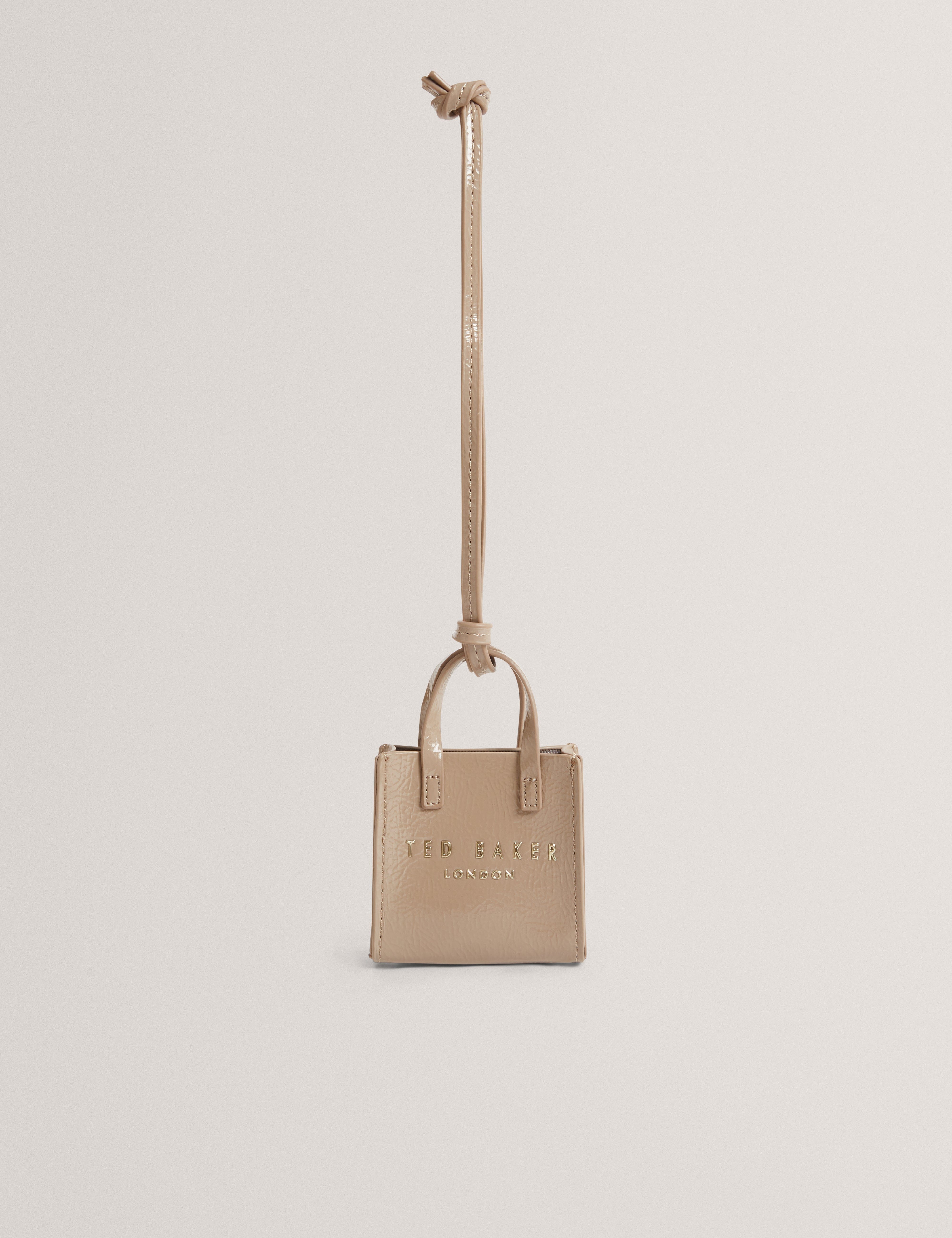 Ted Baker Iccon Mini Ted Icon Bag Charm Stone