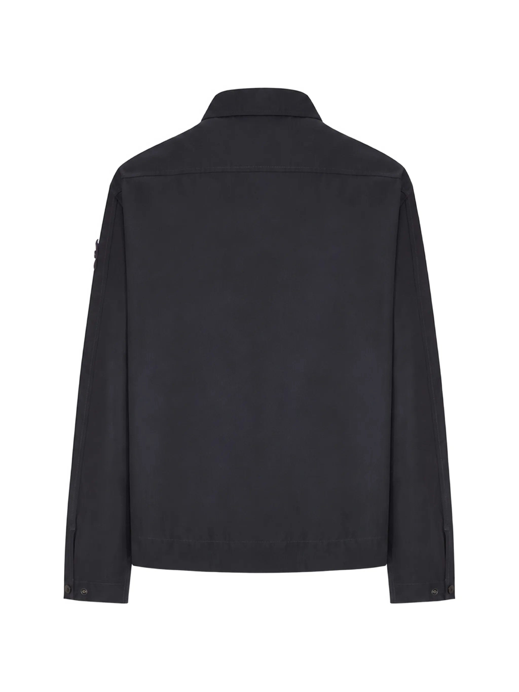 Stone Island logo - patch zip - up shirt jacket