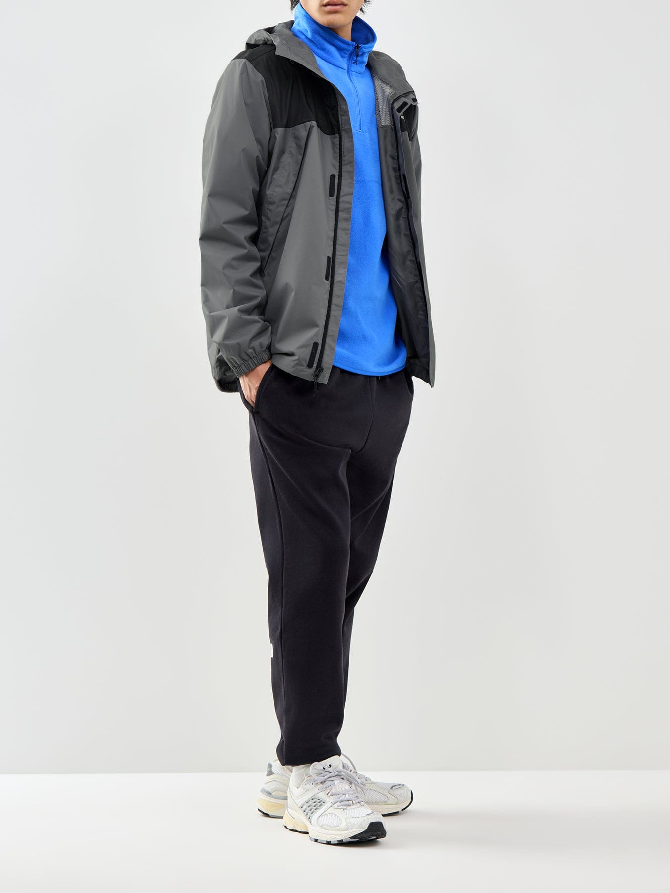 The North Face Glacier Quarter Zip Fleece Blue