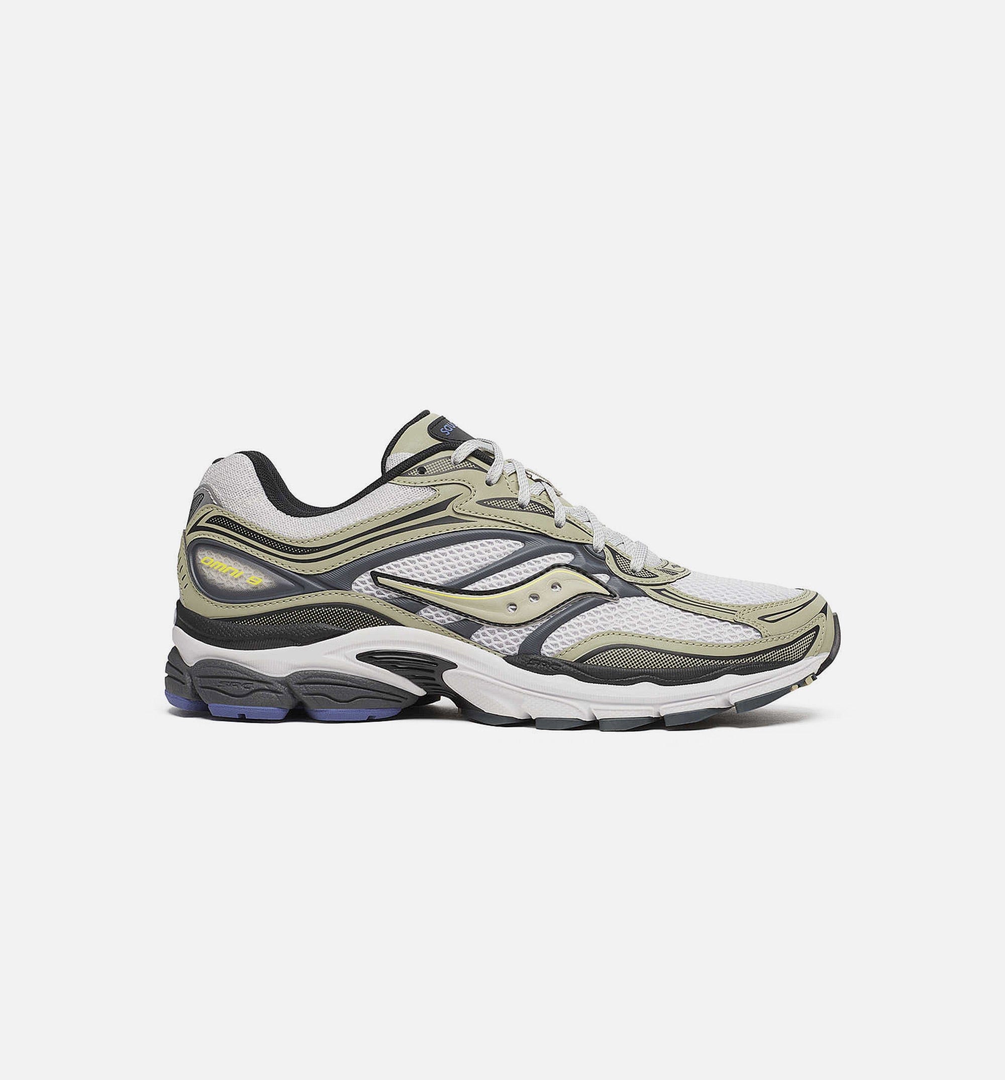 Saucony Progrid Omni 9 Metallic Mens Lifestyle Shoe - White/Gold