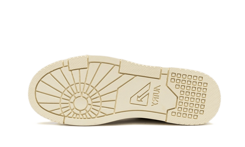 AUTRY CLC Low Multi Material White