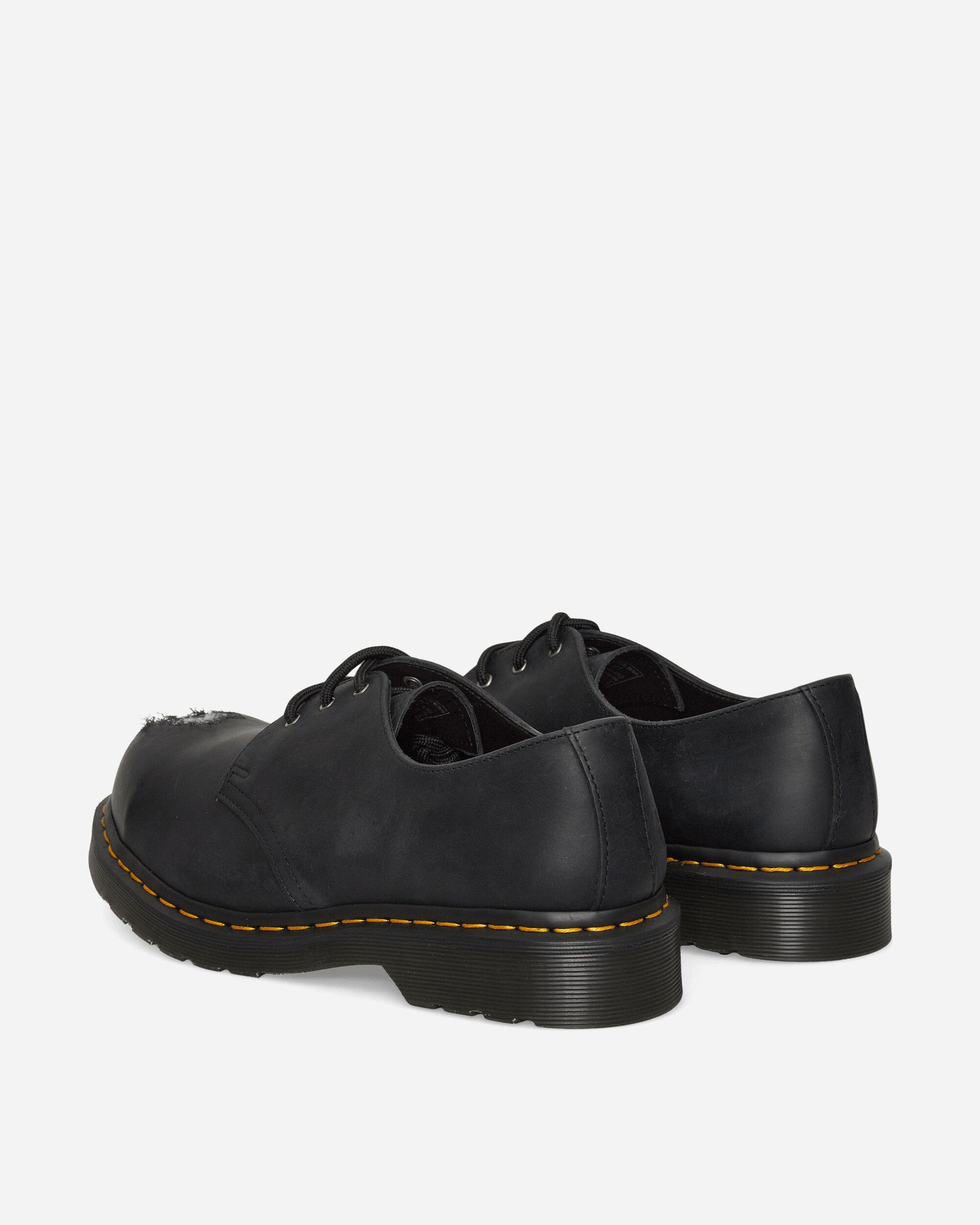 Dr. Martens 1461 Metal Toe Leather Shoes Black