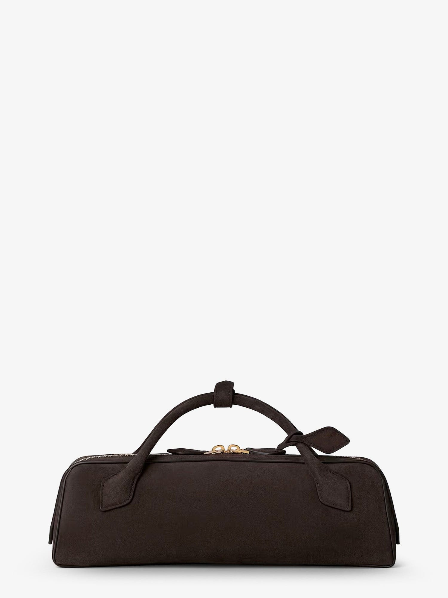 Alaia Teckel Clutch suede handbag