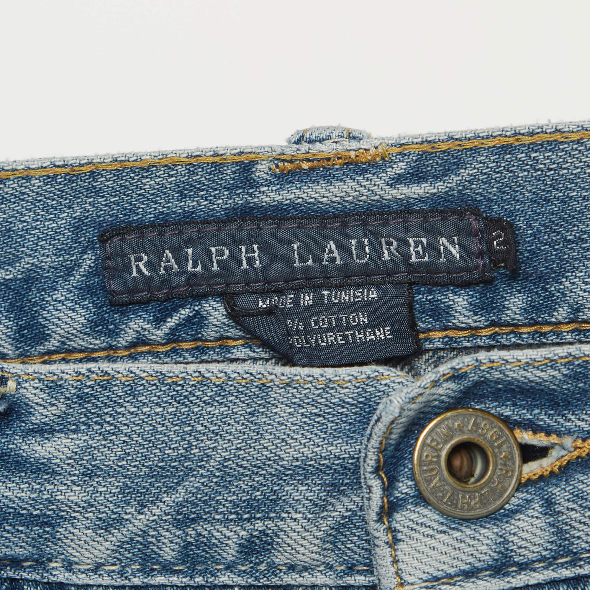 Ralph Lauren Blue Denim Thompson Jeans S/waist