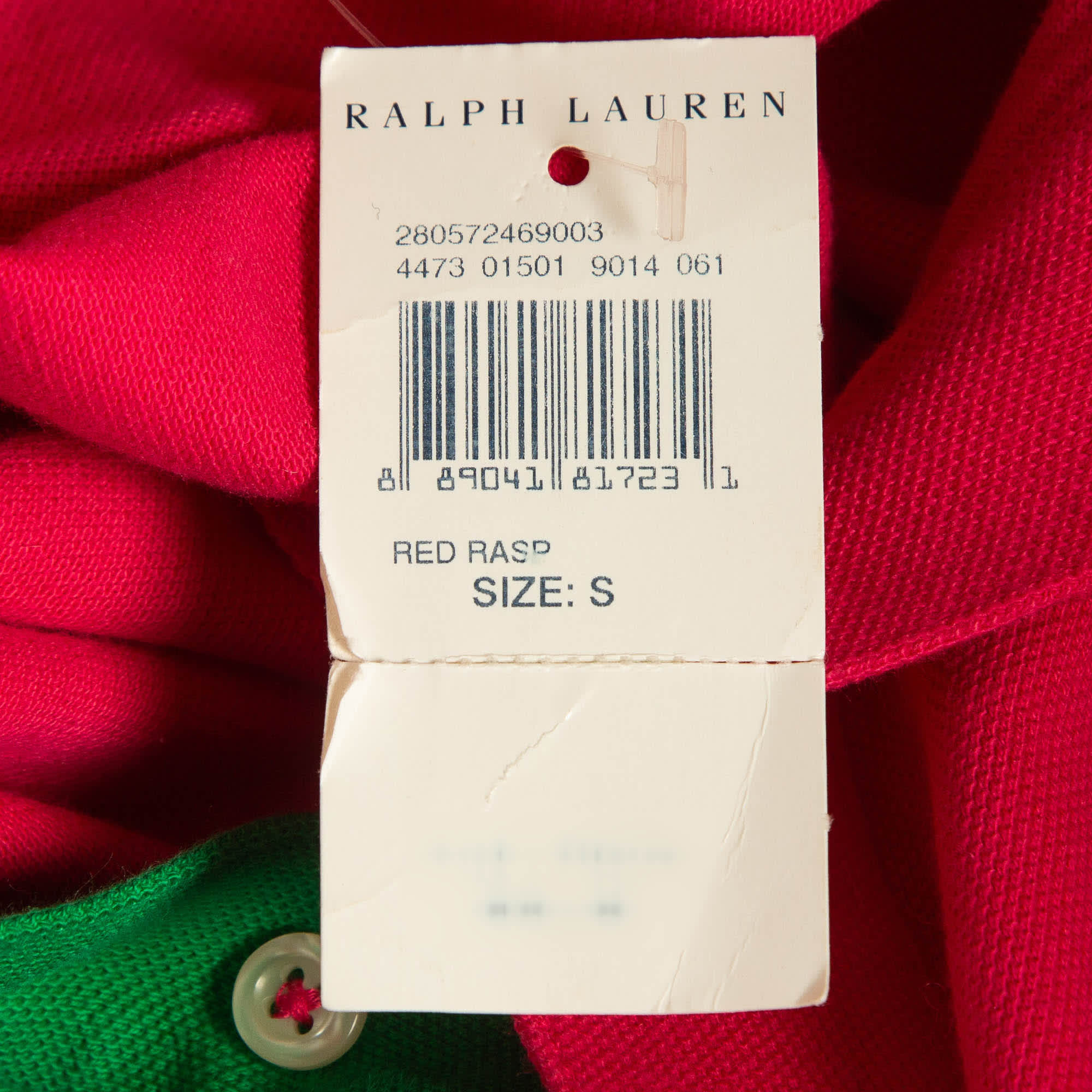Ralph Lauren Pink Embroidered Cotton Pique Polo T - Shirt