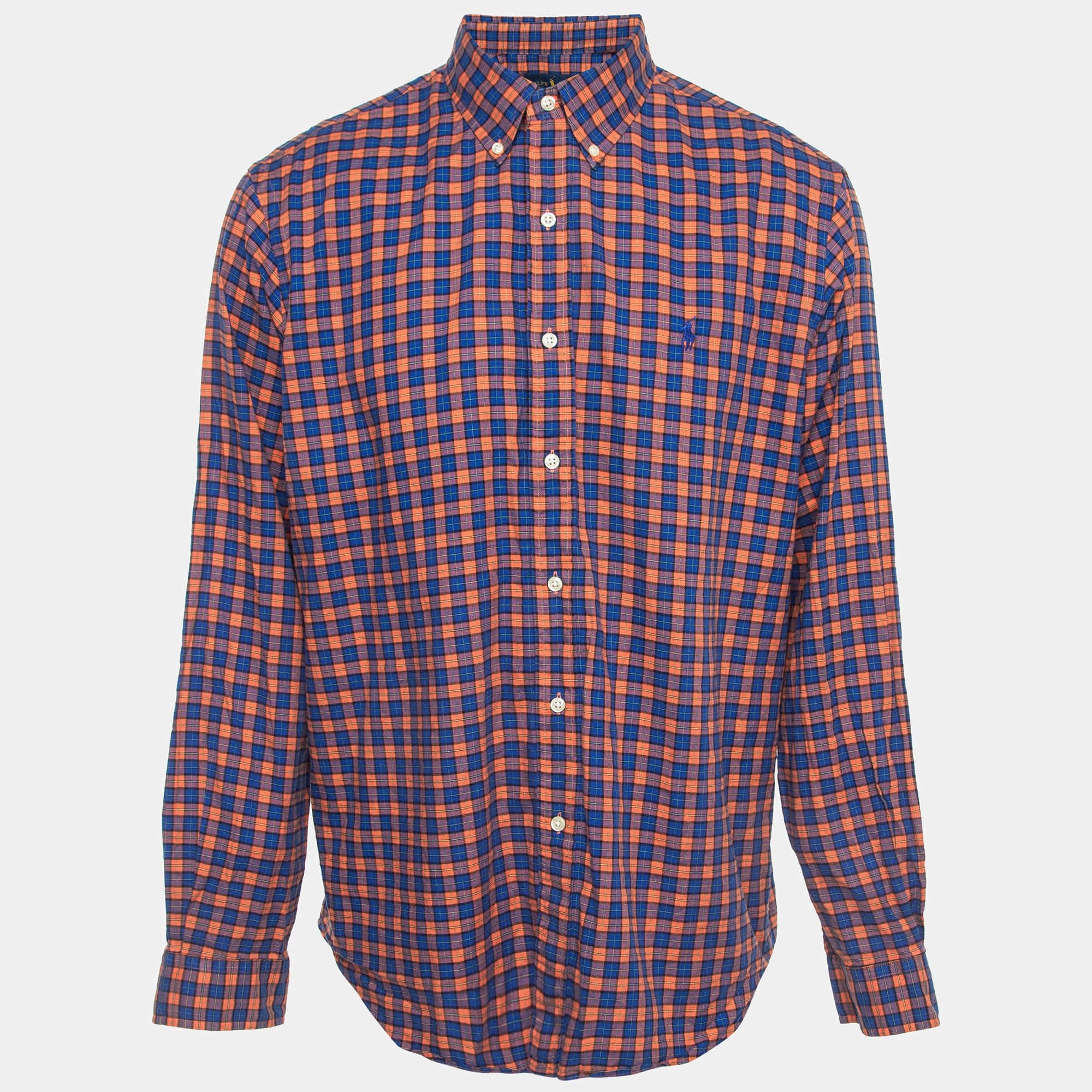 Ralph Lauren Multicolor Cotton Tartan Shirt