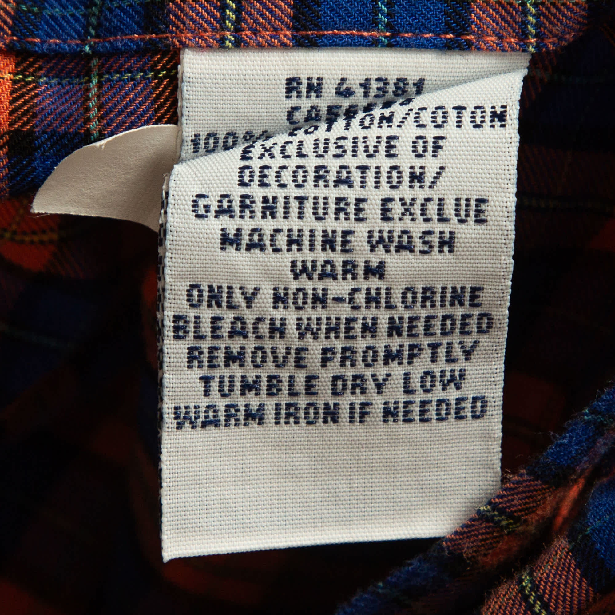 Ralph Lauren Multicolor Cotton Tartan Shirt