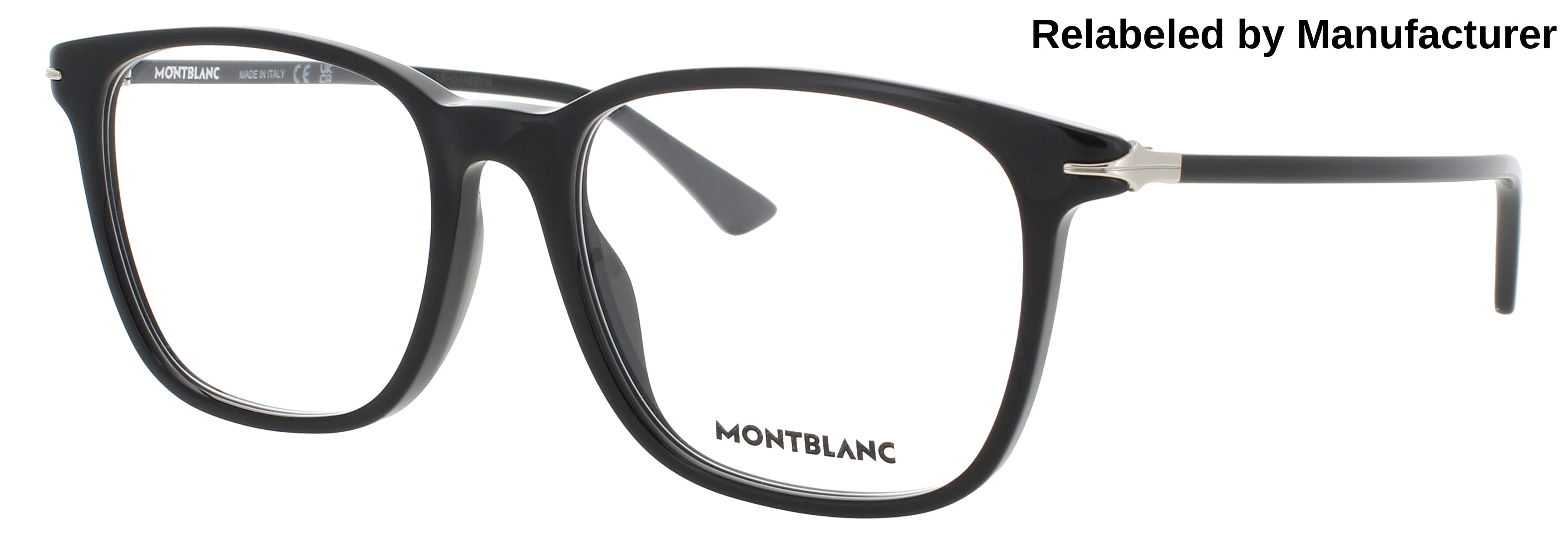 Montblanc Optical Glasses Black