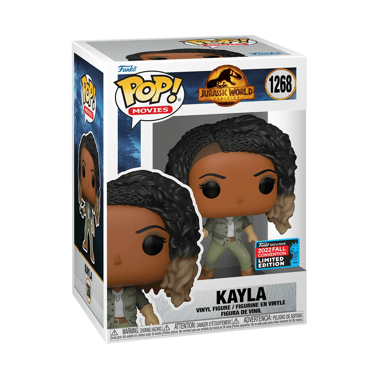 Funko Jurassic World 3: Dominion - Kayla NYCC 2022 US Exclusive Pop! Vinyl [RS]