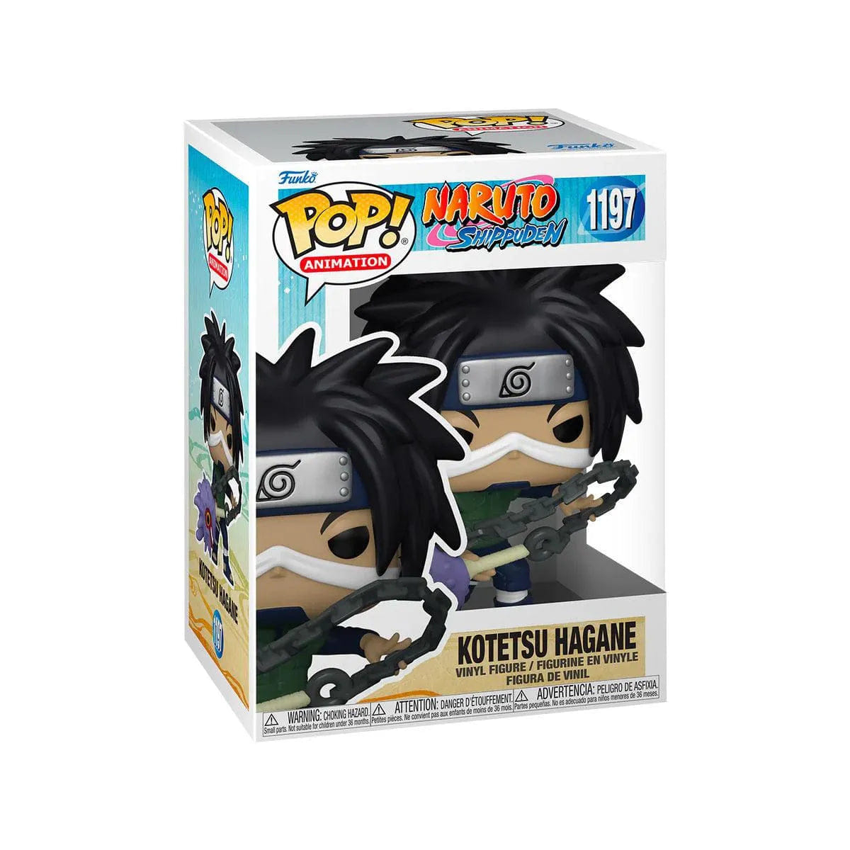 Funko Naruto: Shippuden - Kotetsu Hagane with Weapon Pop! Vinyl