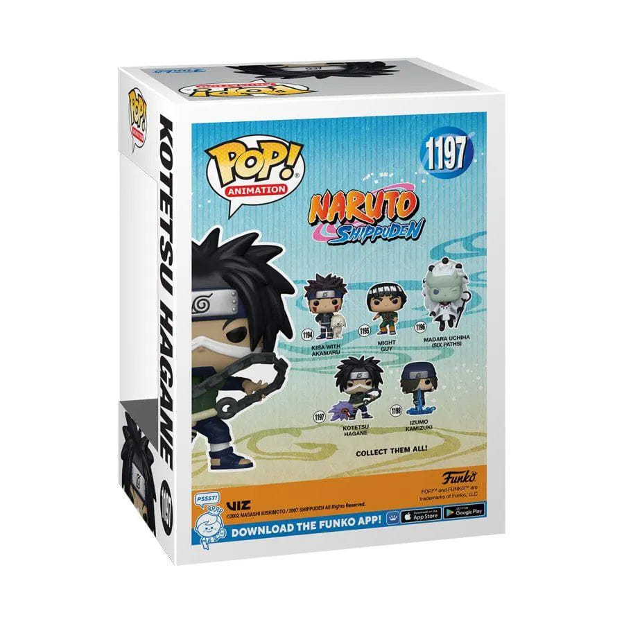 Funko Naruto: Shippuden - Kotetsu Hagane with Weapon Pop! Vinyl