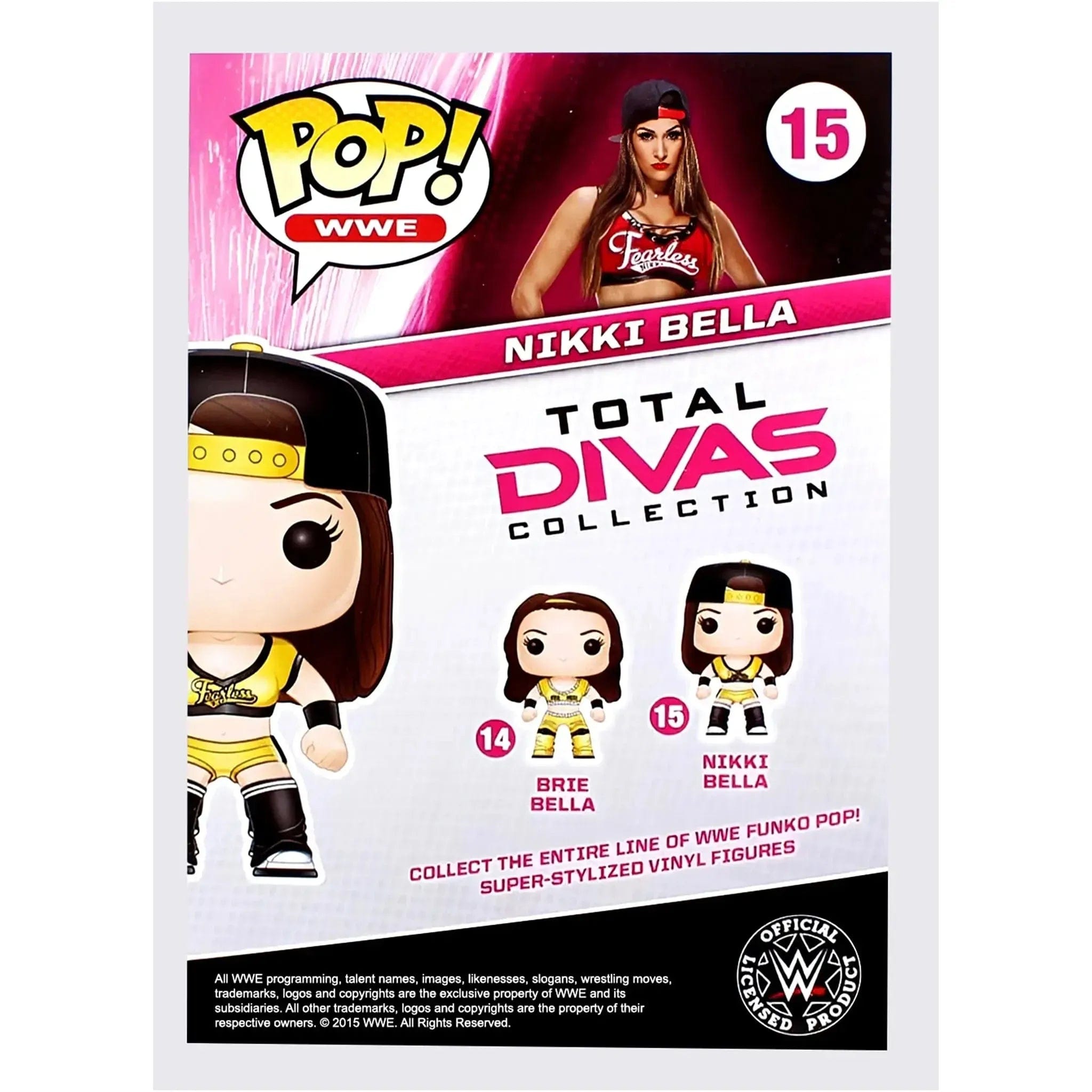 Funko WWE Total Divas - Nikki Bella Figure (3.75") - Funko - Pop! WWE Series (15) - (2015)