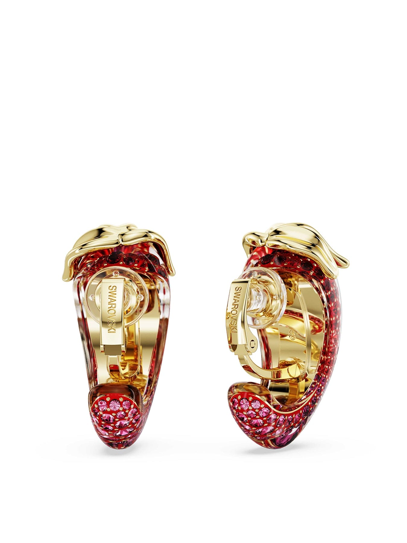 Swarovski Idyllia Strawberry Hoop Earrings