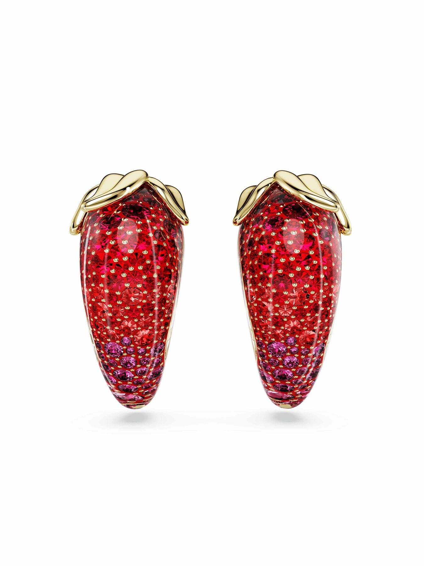 Swarovski Idyllia Strawberry Hoop Earrings