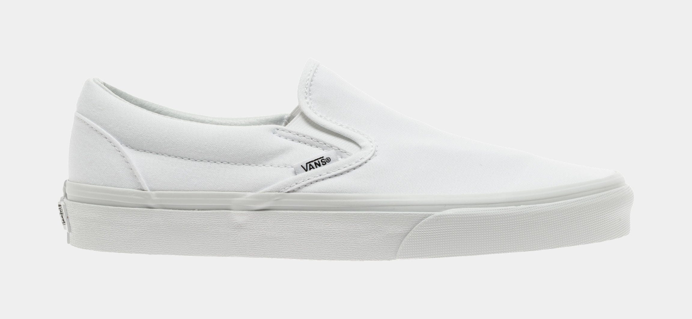 Vans Classic Slip On Mens Skate Shoe (White)