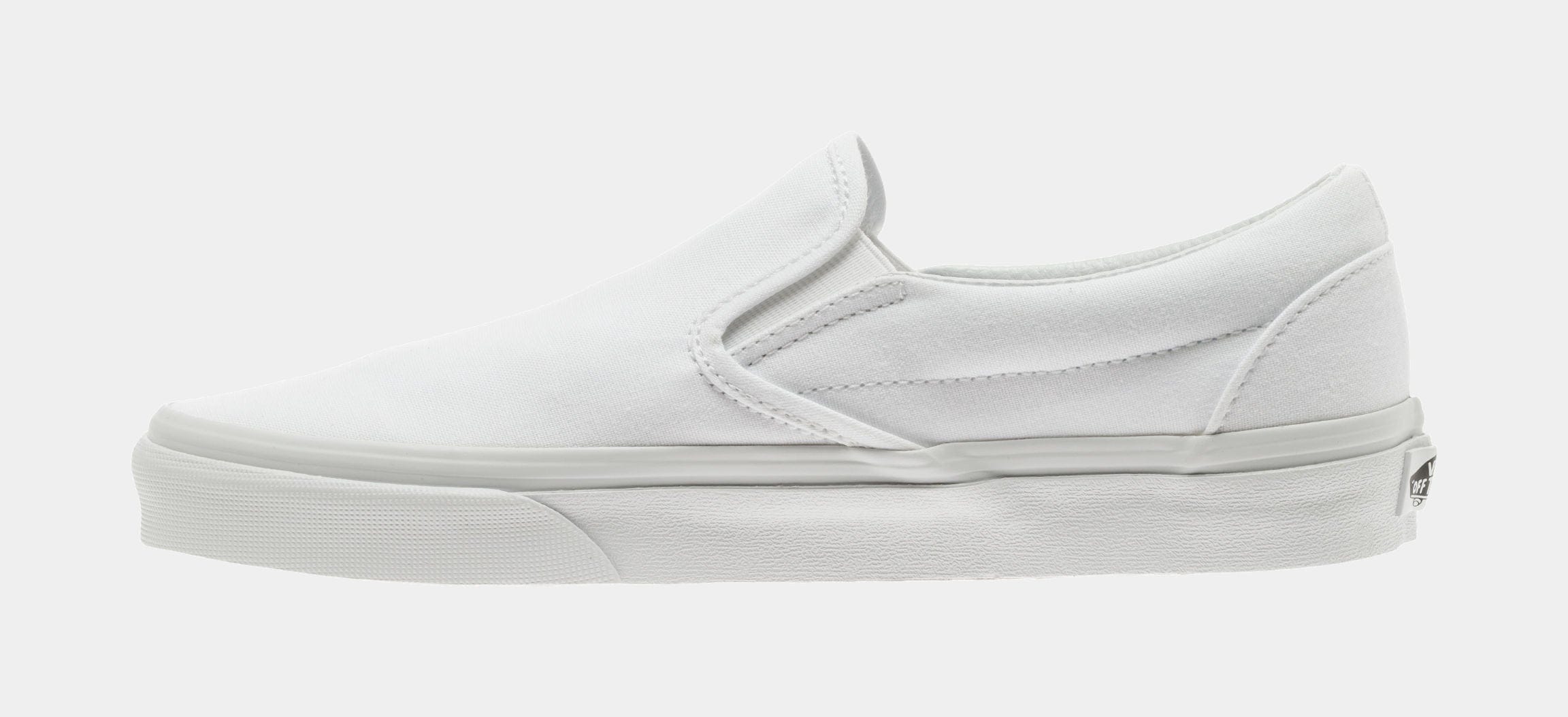 Vans Classic Slip On Mens Skate Shoe (White)