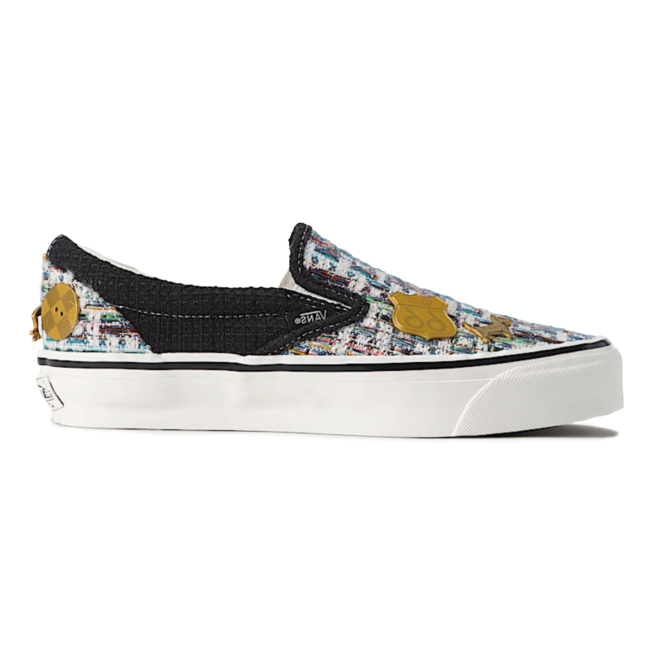 Vans Men's Premium Classic Slip On Cardigan Black/White