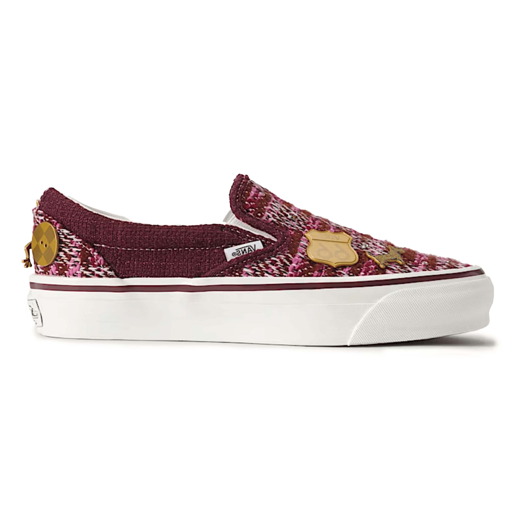 Vans Men's Premium Classic Slip On Cardigan Brown/Pink