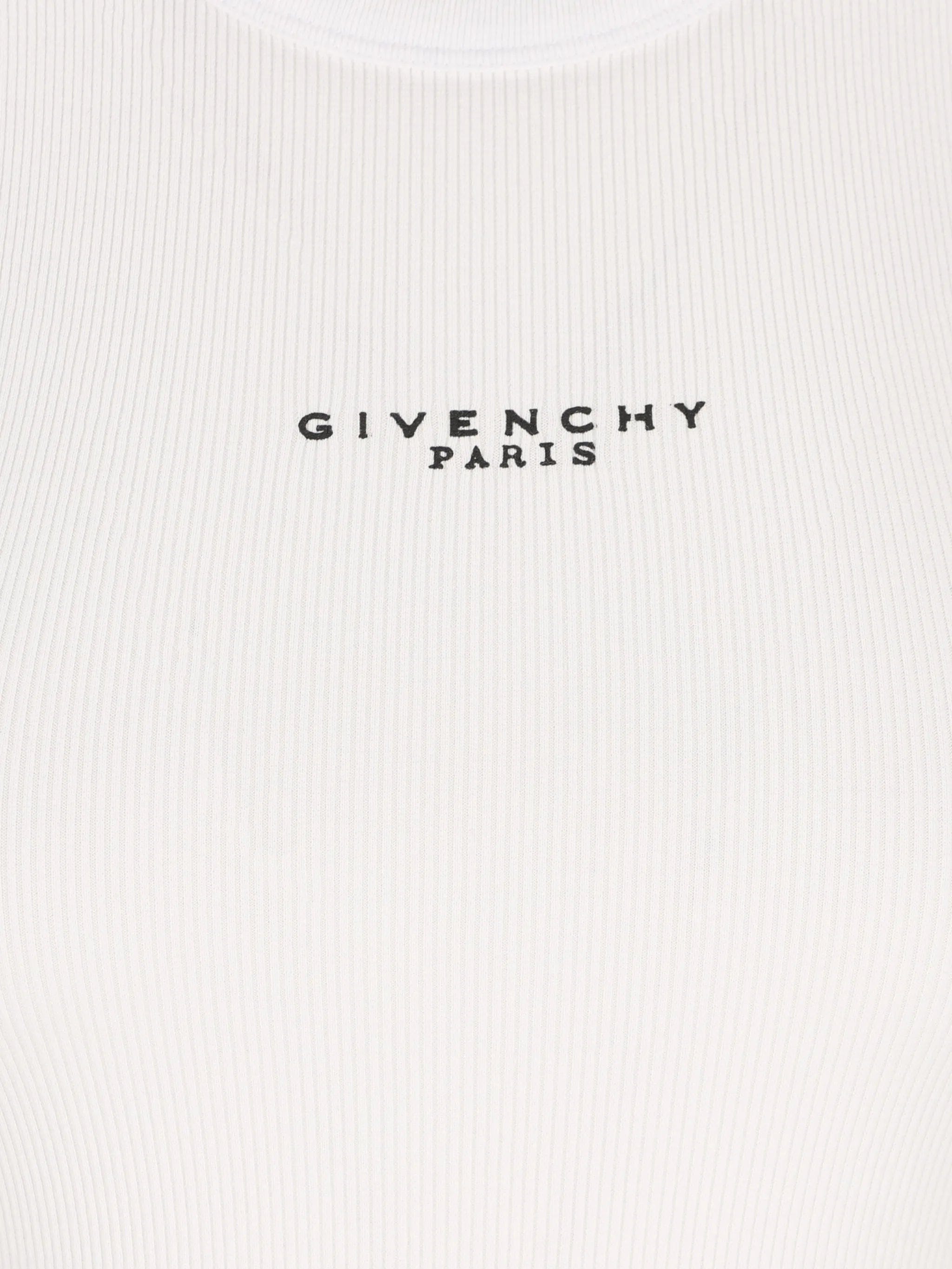 Givenchy logo ribbed tank top