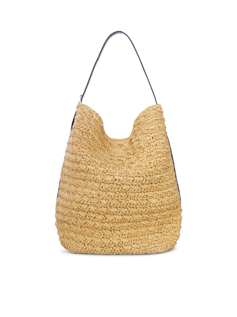 Toteme Women Raffia Tote Bag With Belt