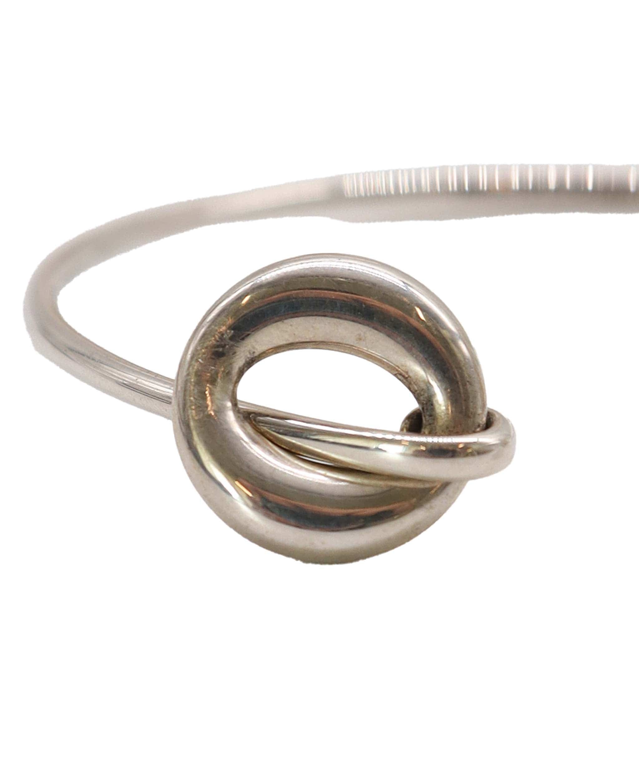 Tiffany & Co. Sevillana Bangle Sterling Silver 925 112226 DXBS4481