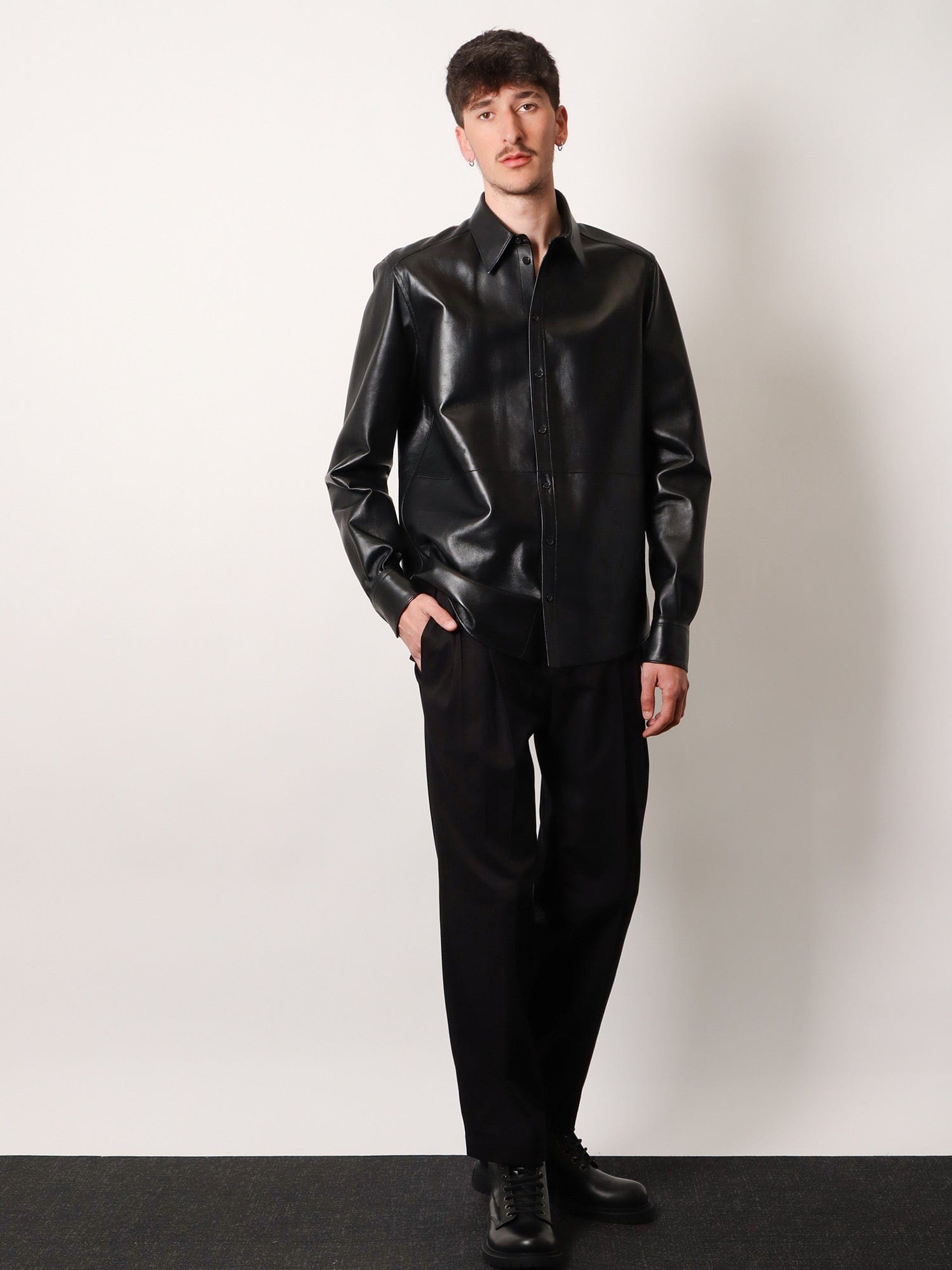 Dolce & Gabbana Leather Shirt/Jacket