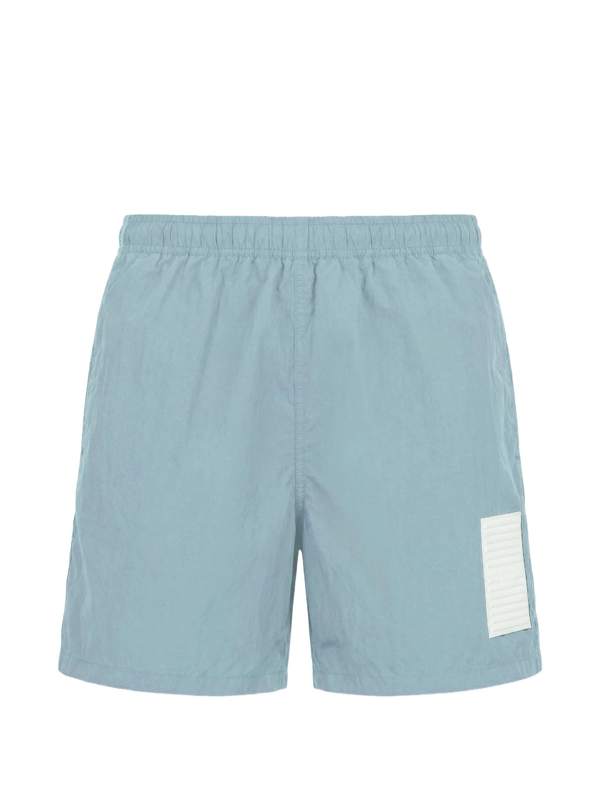 Stone Island Marina logo - detail swim shorts