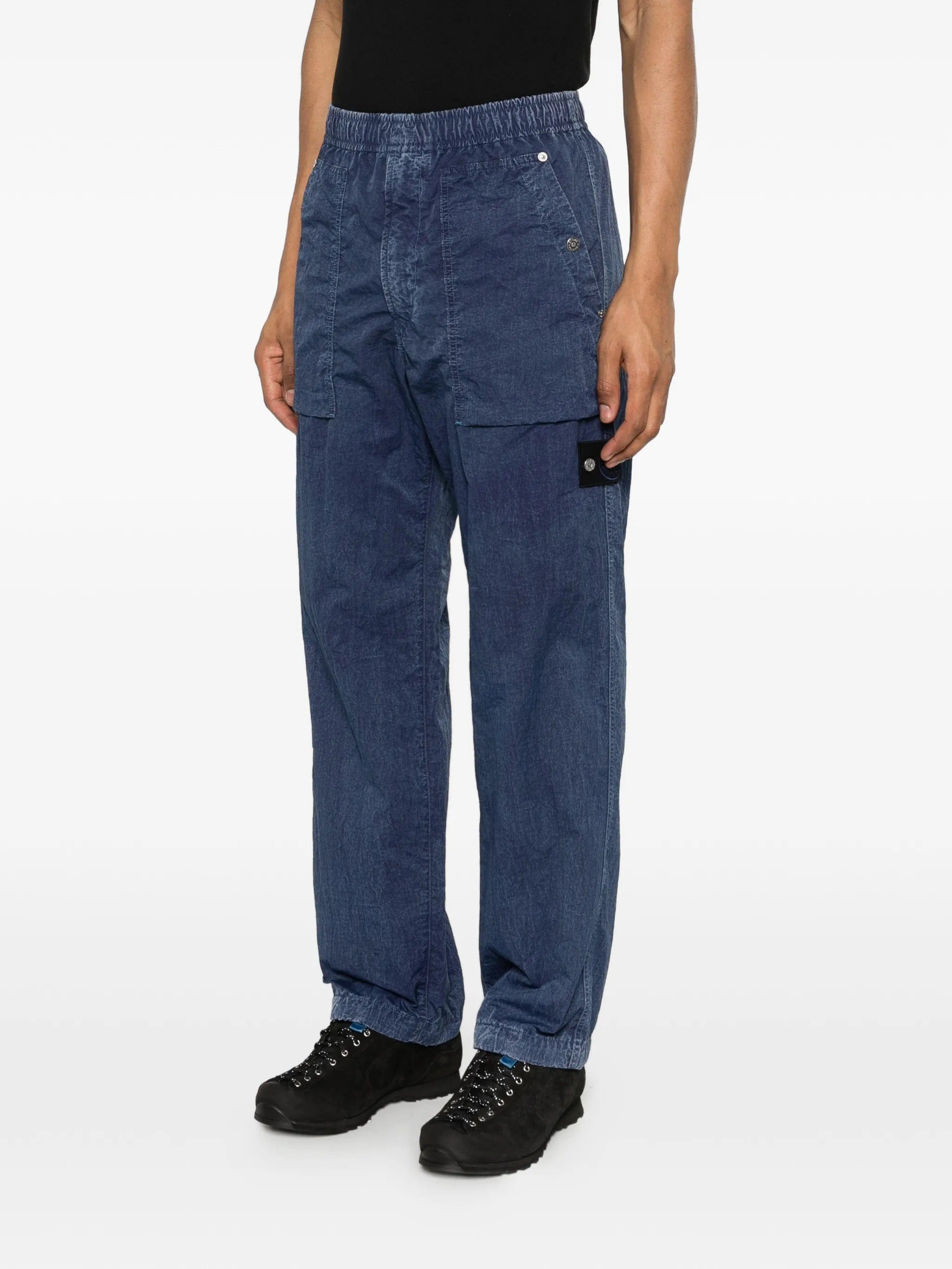 Stone Island patch - pocket trousers