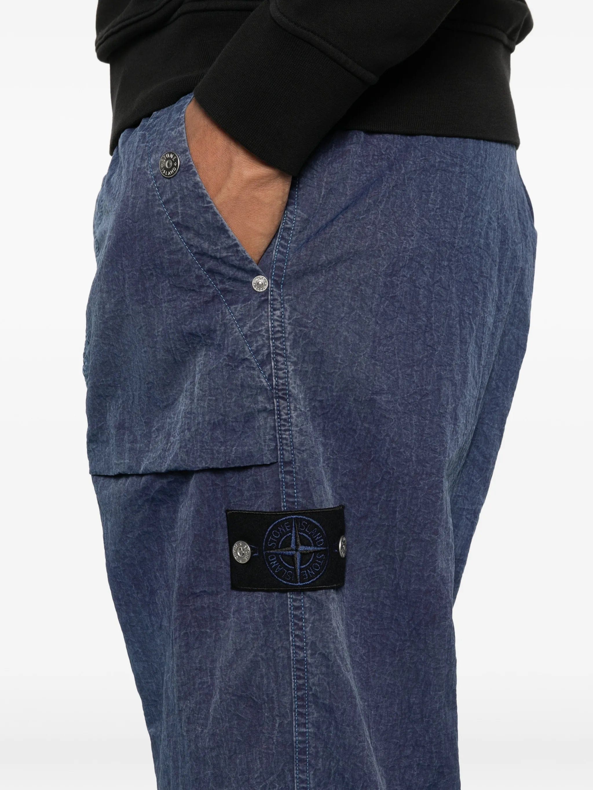 Stone Island patch - pocket trousers