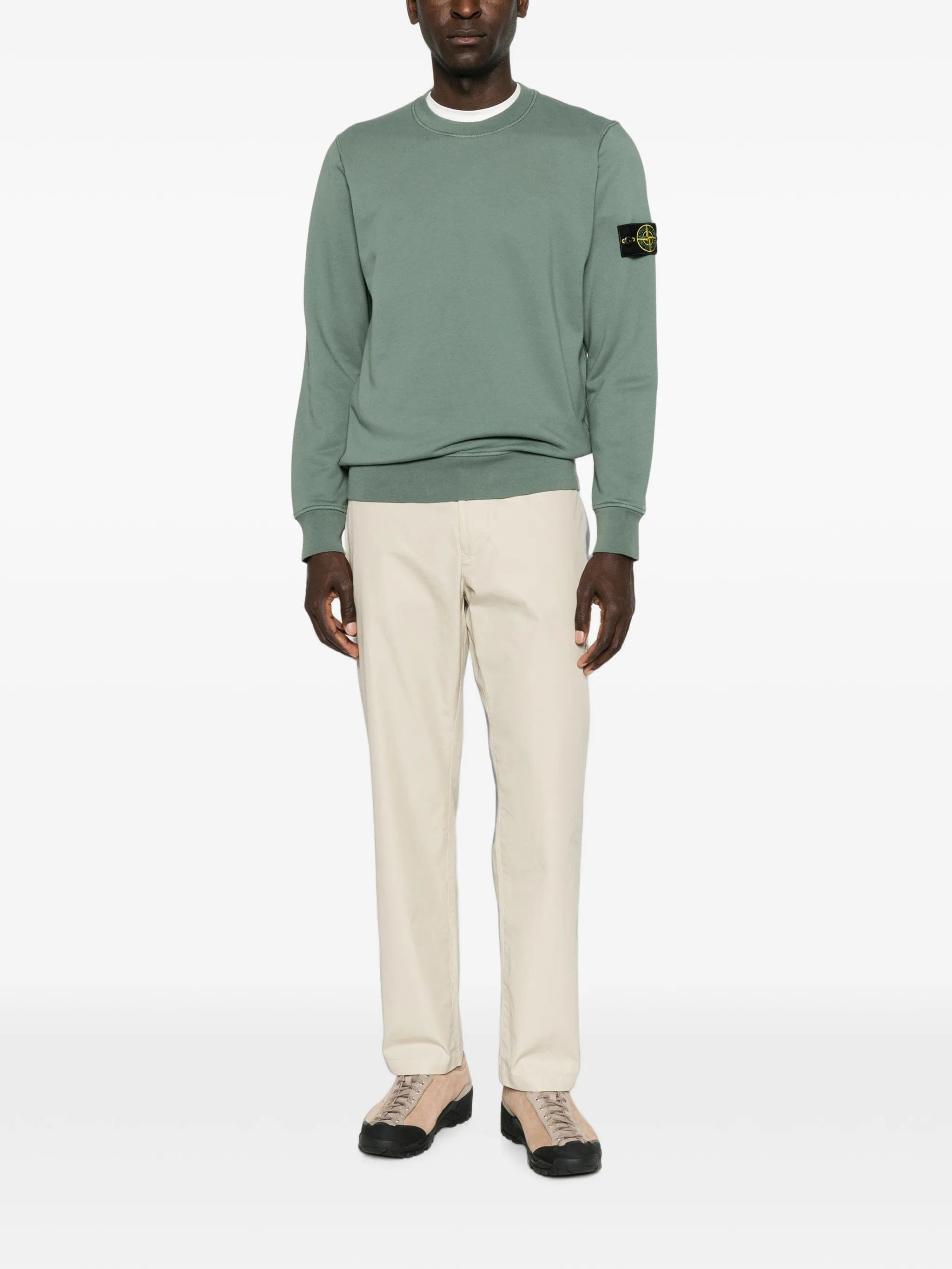 Stone Island logo - patch sweatshirt