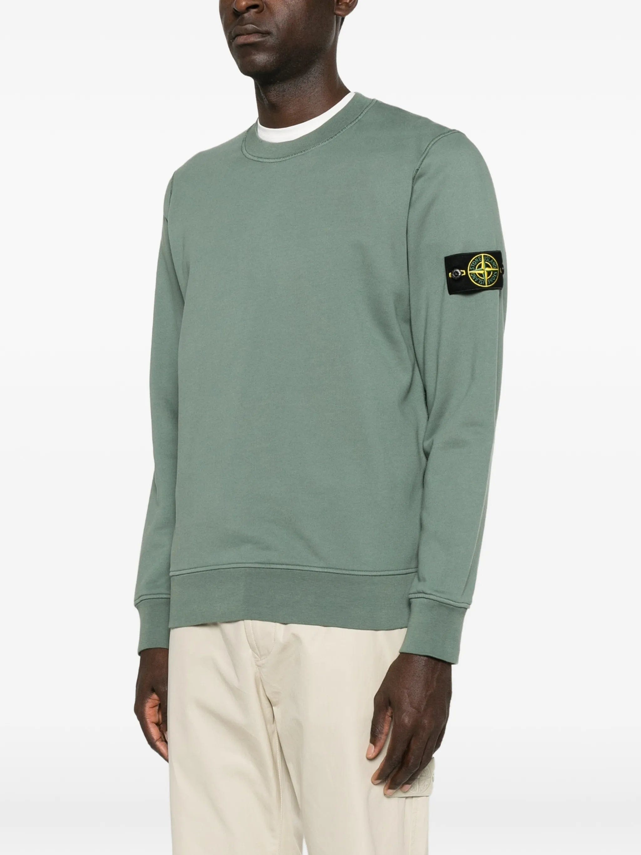 Stone Island logo - patch sweatshirt