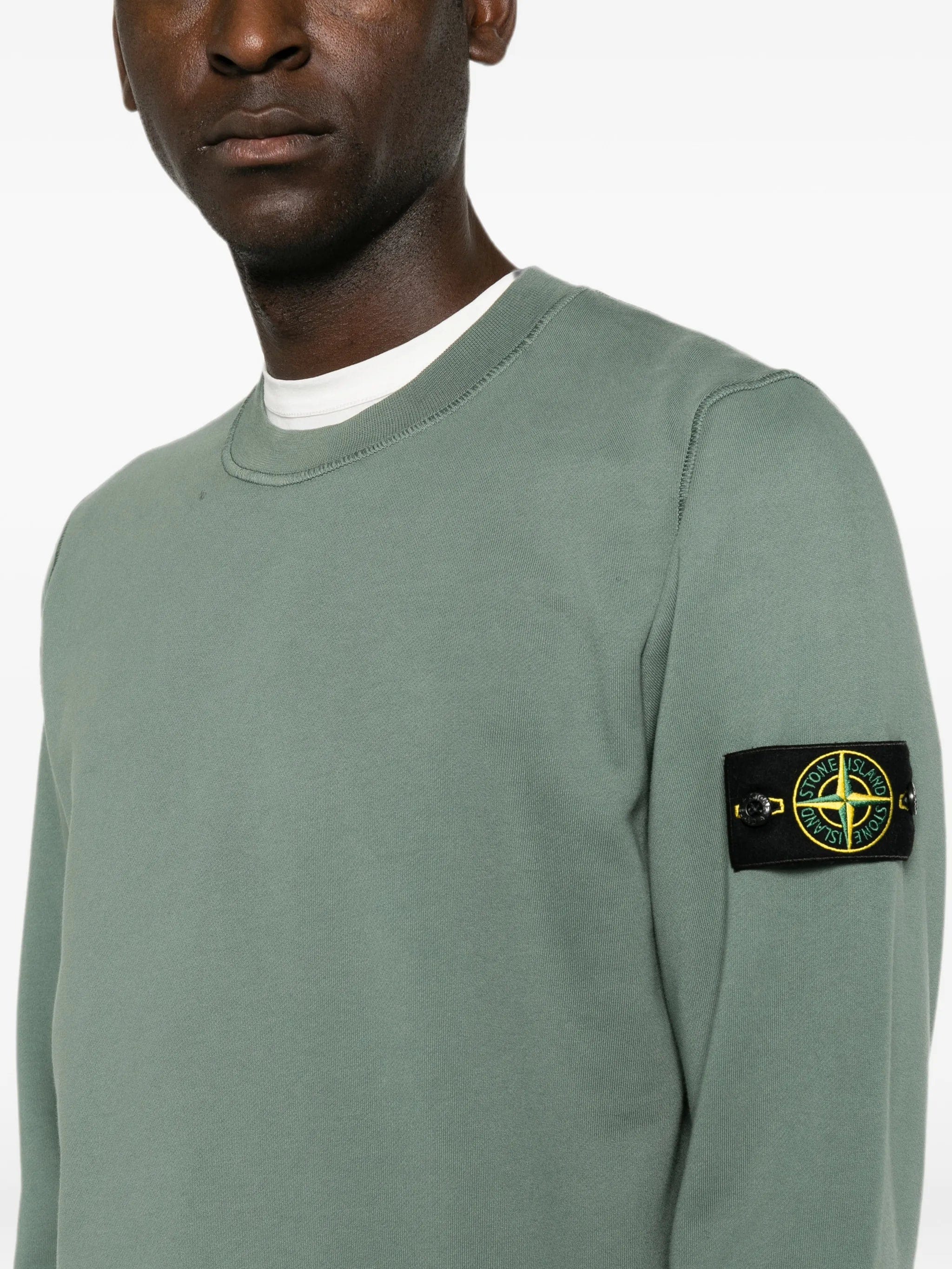 Stone Island logo - patch sweatshirt