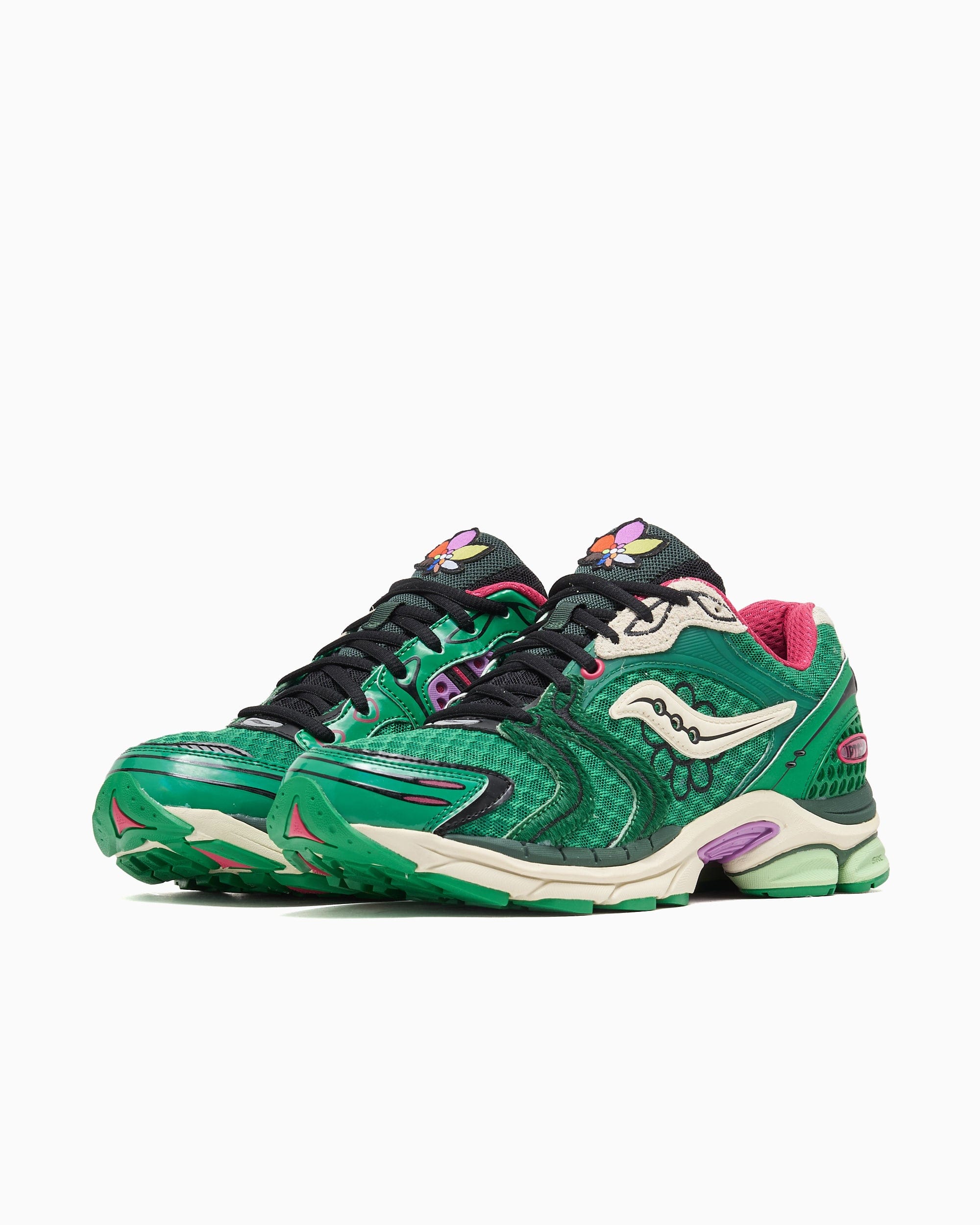 Saucony x Jae Tips Progrid Triumph 4 Flower Grow Uptown: Sugar Maple