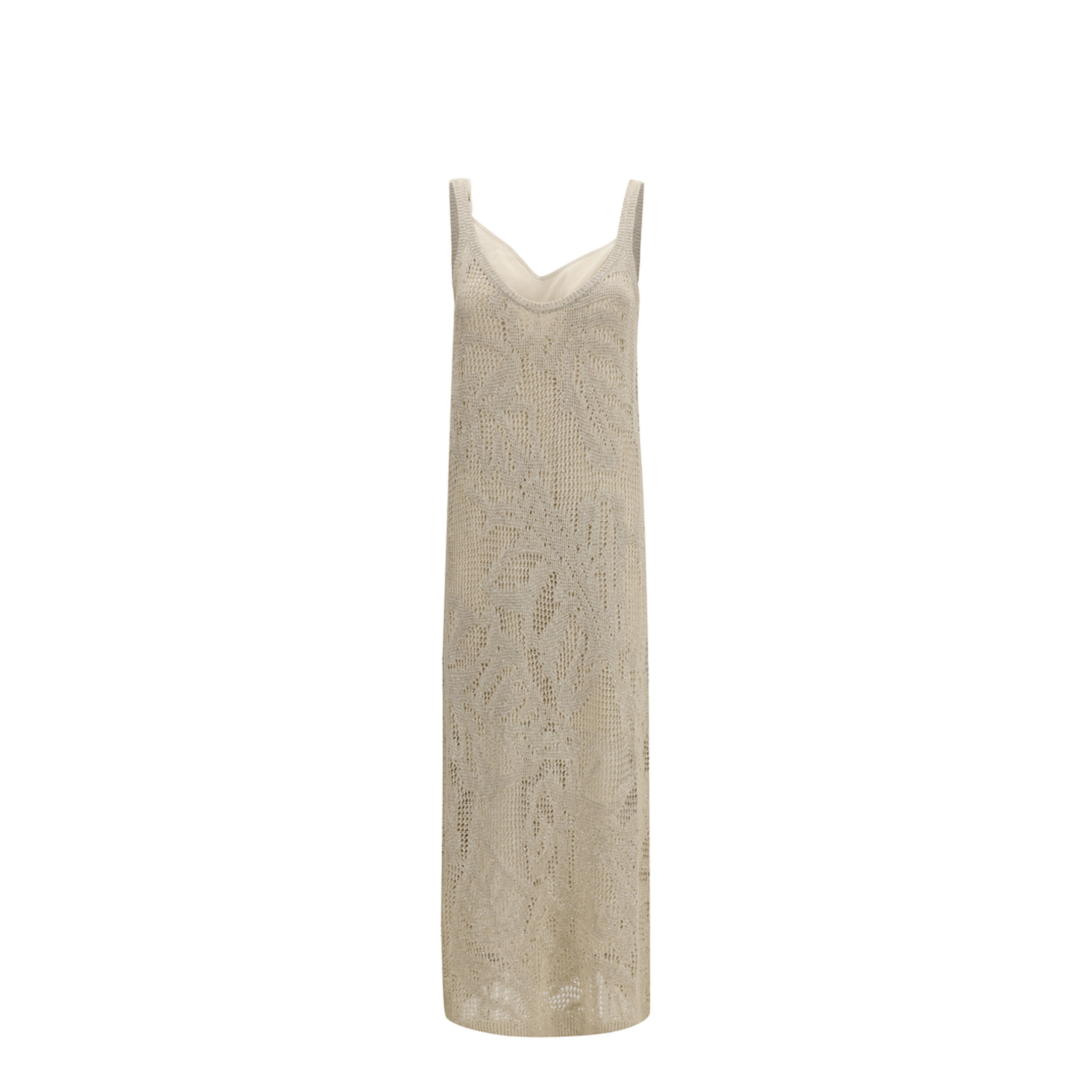 Brunello Cucinelli Dazzling Water Lillies Dress