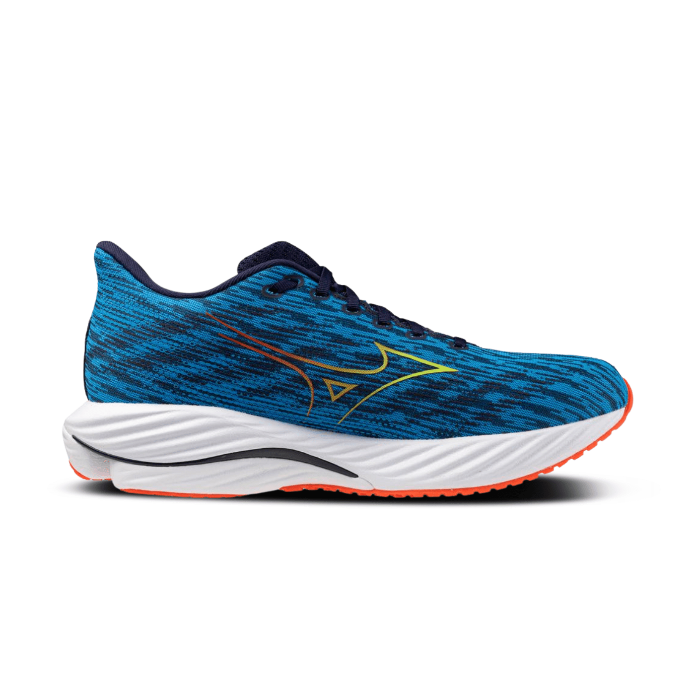 Mizuno Wave Rider 28 Running Shoe Blue Pace - Green Gecko