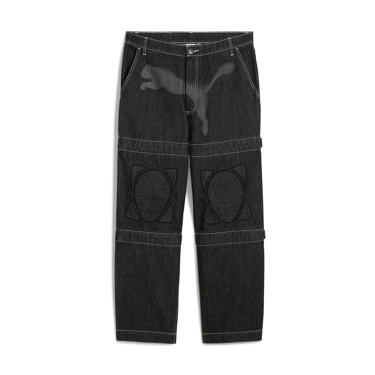 PUMA + A$AP Rocky Knee Pad Pants PUMA Black Denim