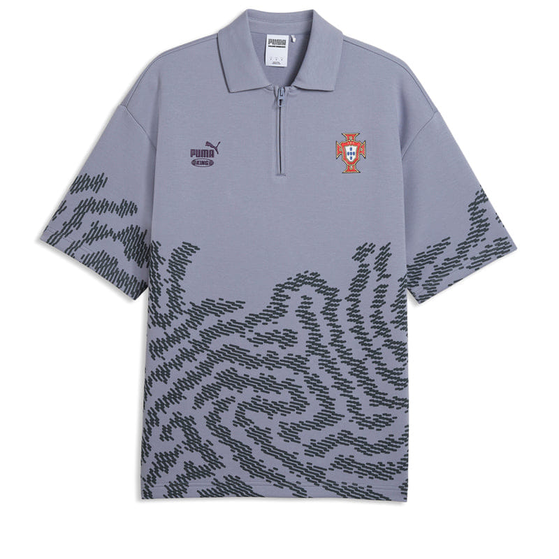 Puma Salehe Bembury x Puma Portugal KING Polo - Gray Sky