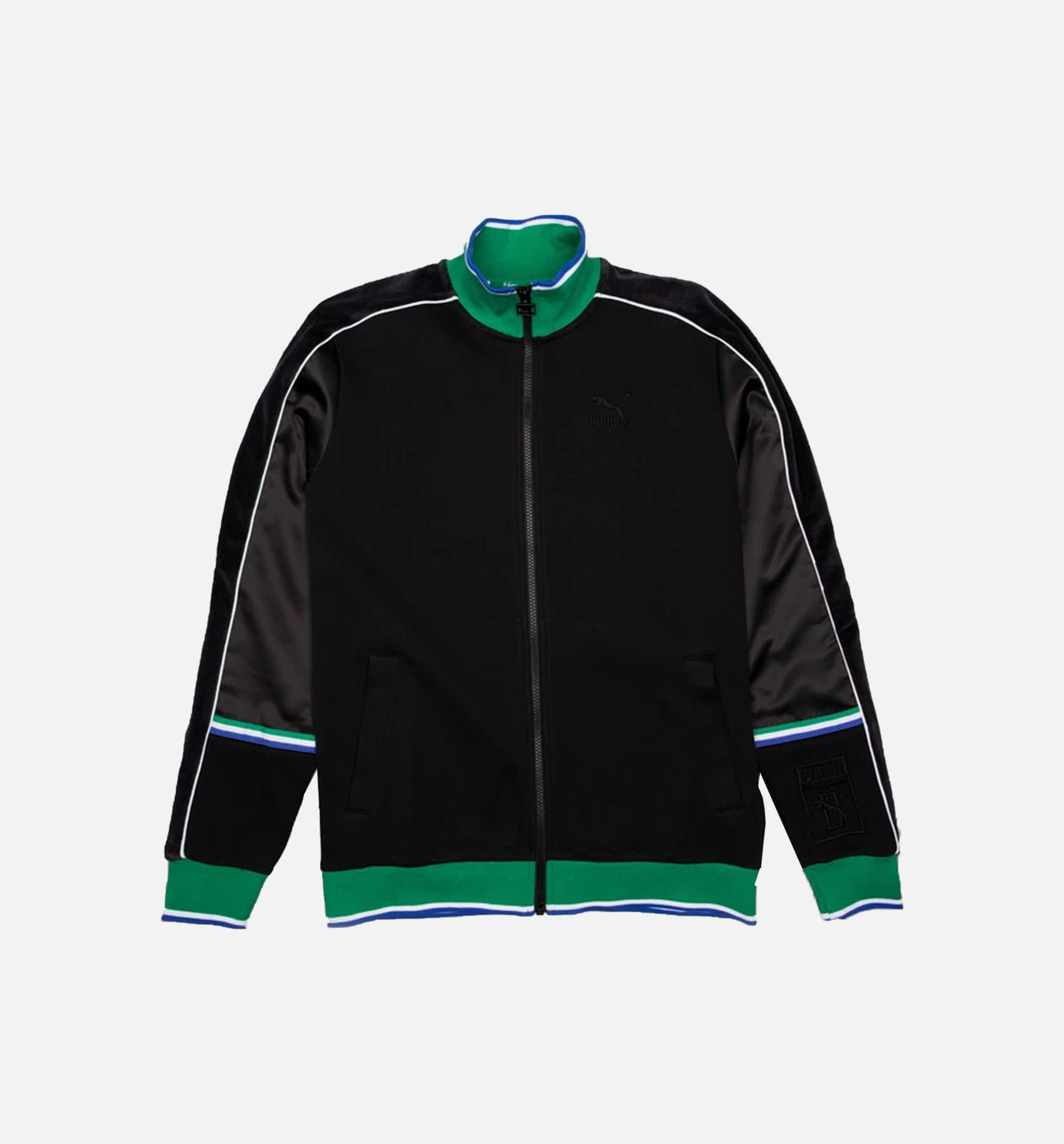 Puma x Big Sean Collection Mens T7 Tracksuit Top - Puma Black/Green