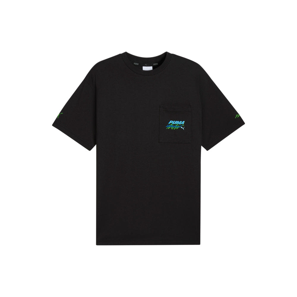 Puma A$Ap Rocky x Puma Pocket T - Shirt - Black
