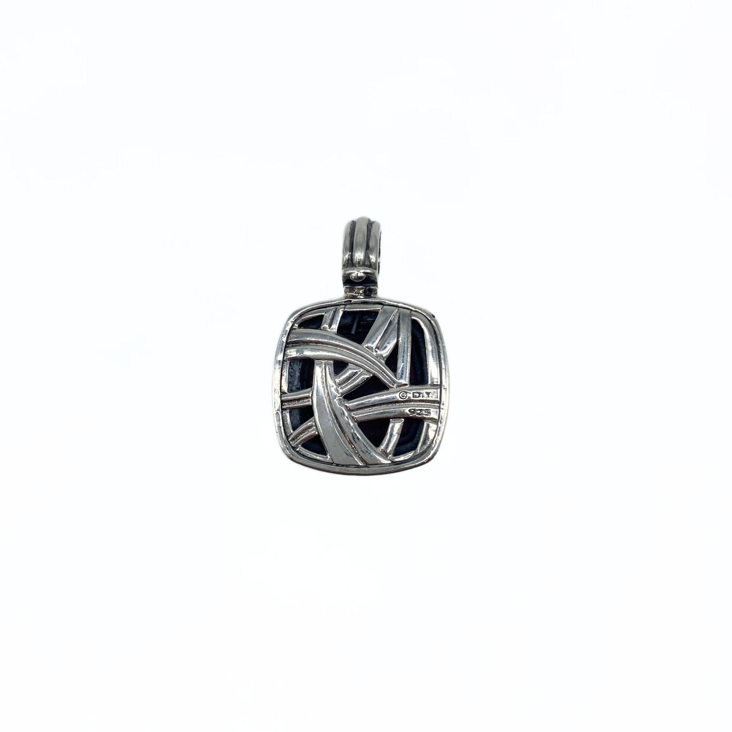 David Yurman Ruby & Diamond Moonlight Ice Enhancer Pendant