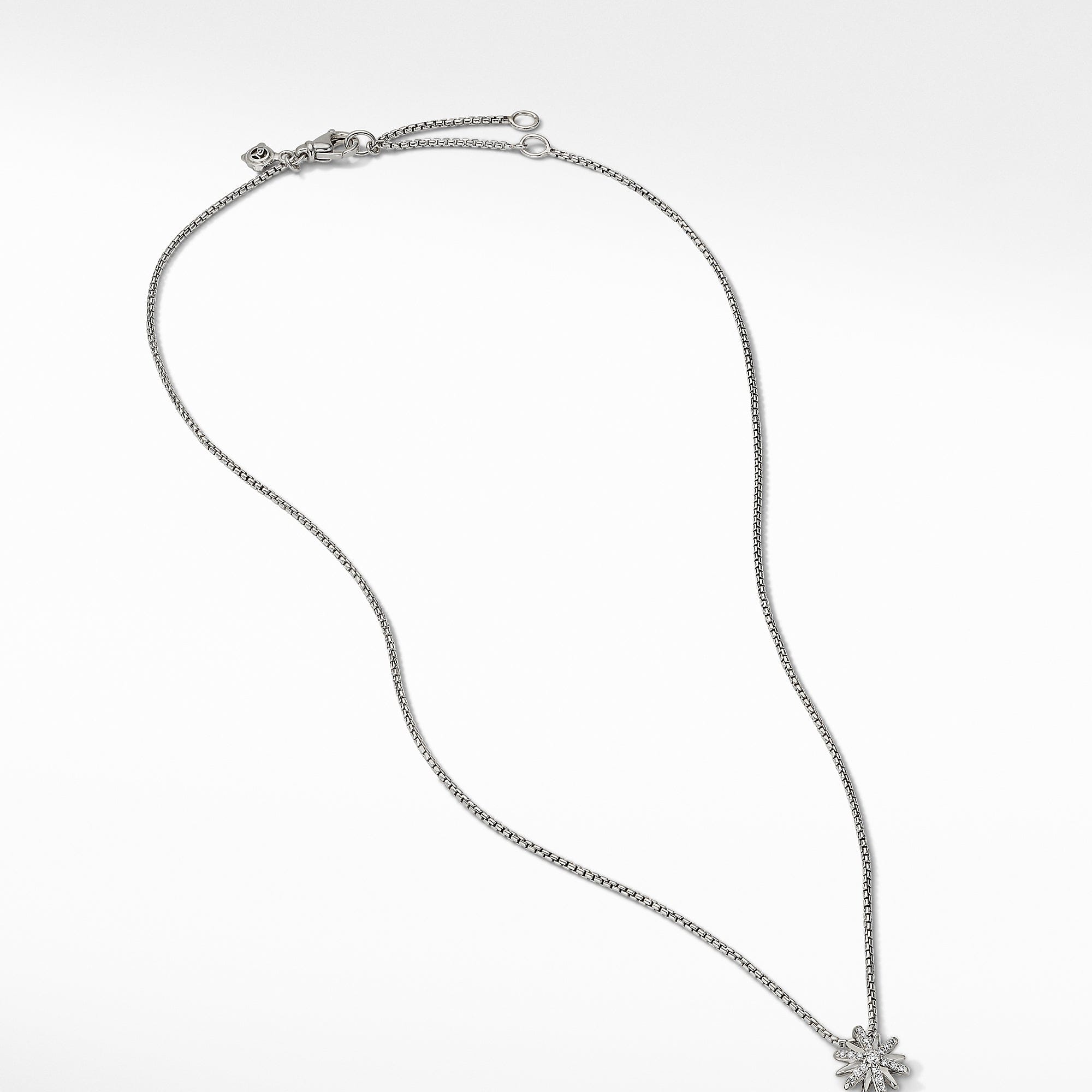 David Yurman Petite Starburst Station Necklace with Diamonds - N16399DSSADI