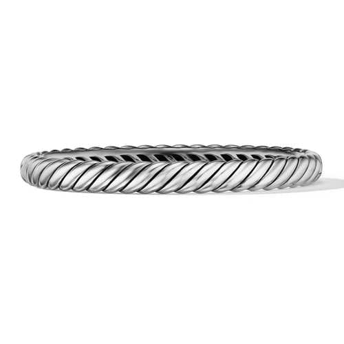 David Yurman Sculpted Cable Bracelet, Size Large