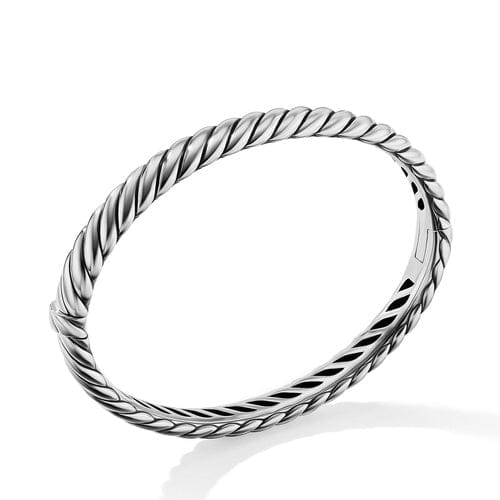 David Yurman Sculpted Cable Bracelet, Size Large