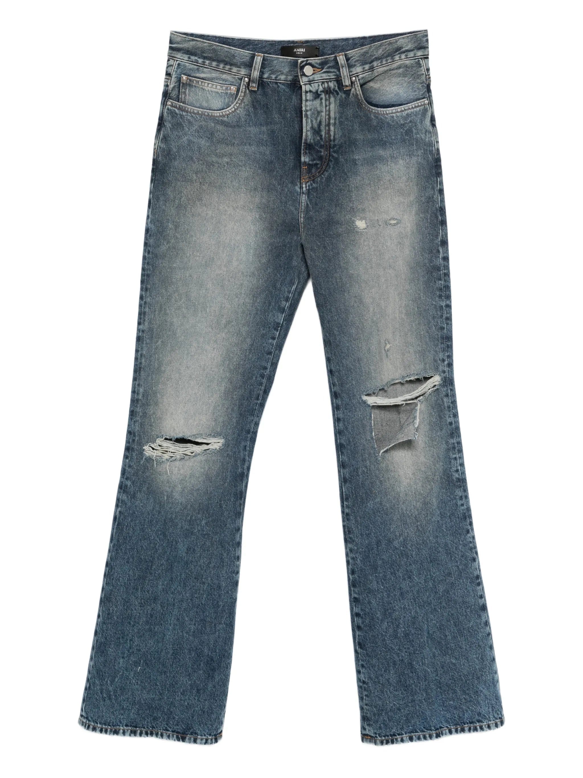 AMIRI ripped - knees bootcut jeans