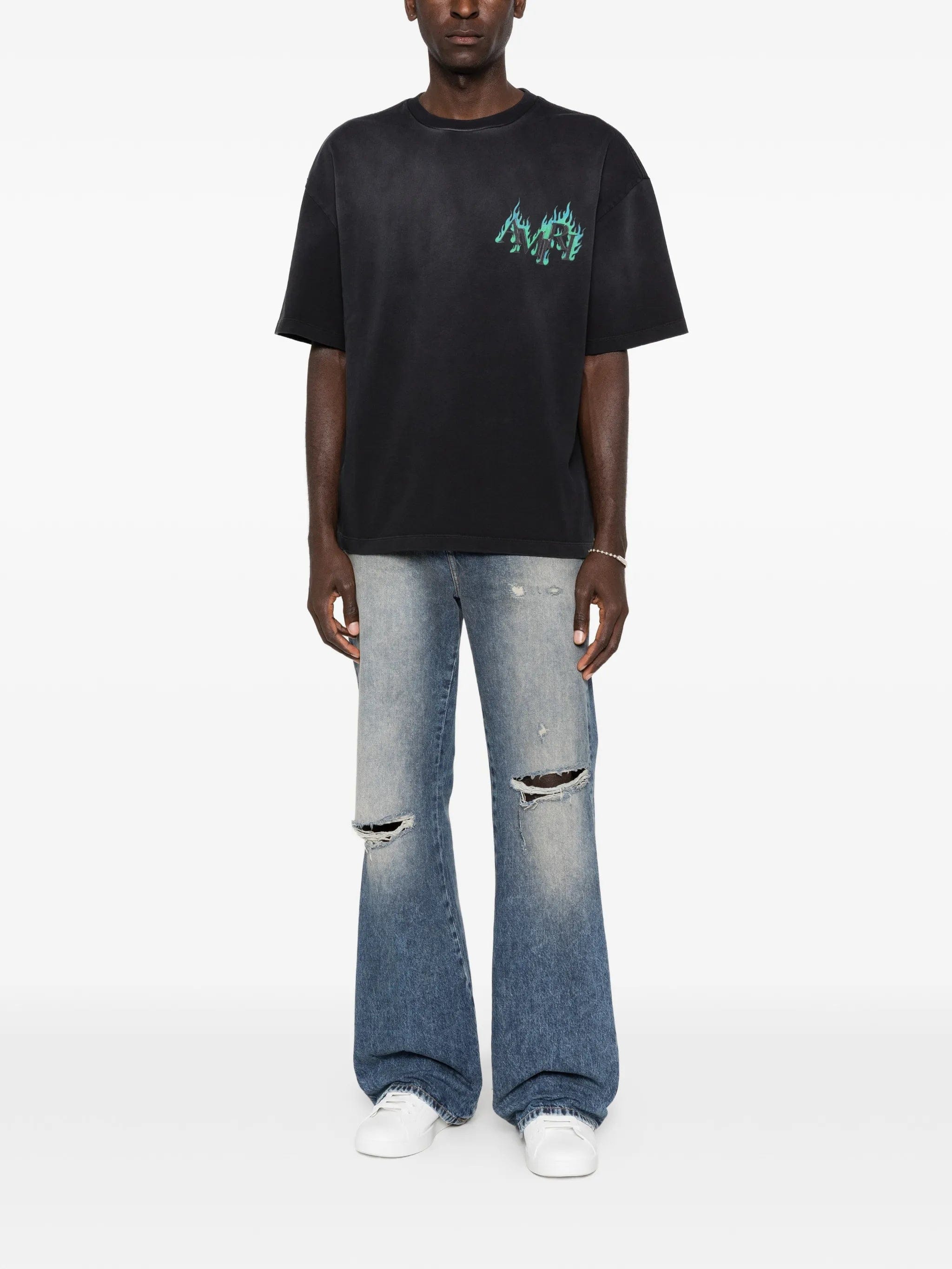 AMIRI ripped - knees bootcut jeans